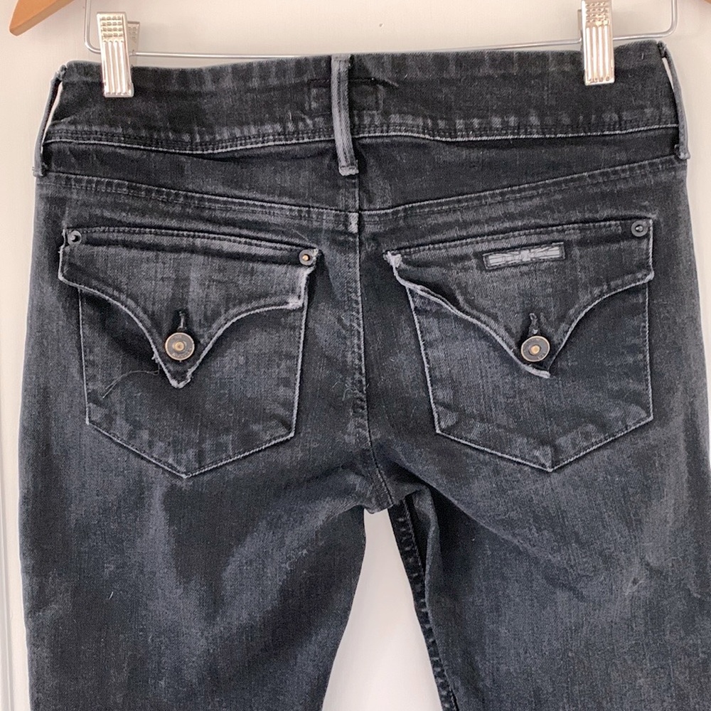 Hudson black jeans, size 26
